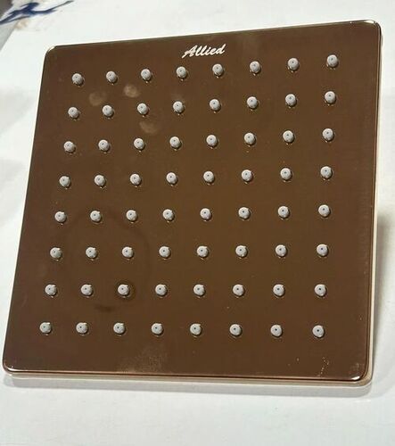7 Inch Brass Square Bathroom Overhead Shower