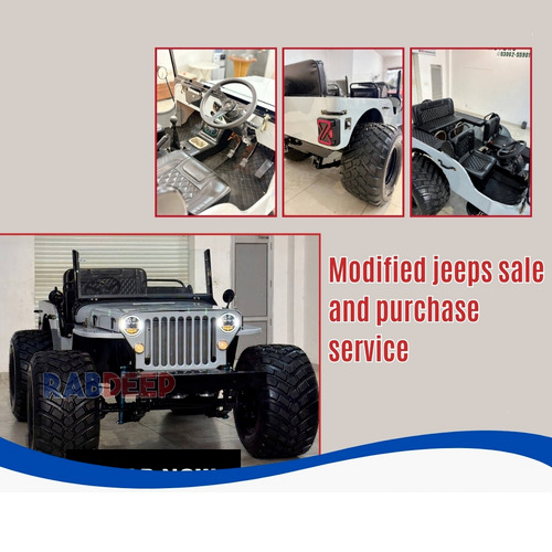 Gray Look Modified Jeep