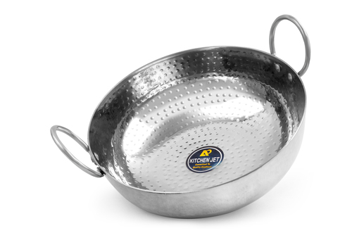 Stainless Steel Heavy Bottom Kadhai