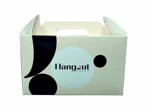 Customize Handle Cake Box