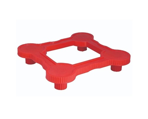 Red Refrigerator Stand