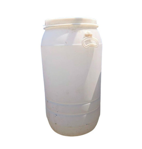 White Plastic Containers - Shape: Round