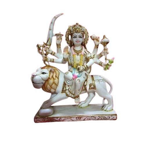Marble Durga Statue