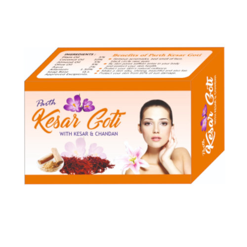 Parth Kesar Goti Soap Bar