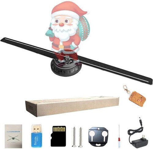 50Cm 3D Hologram Fan - Application: Retail Stores