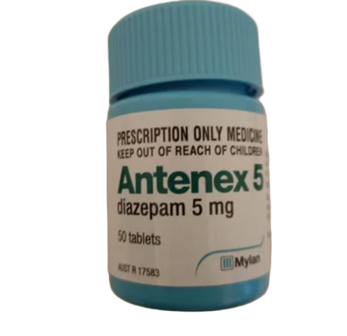 Antenex5 5mg Tablets - Allopathic Medicine, Non Prescription | Anxiety Relief, Muscle Spasm Management