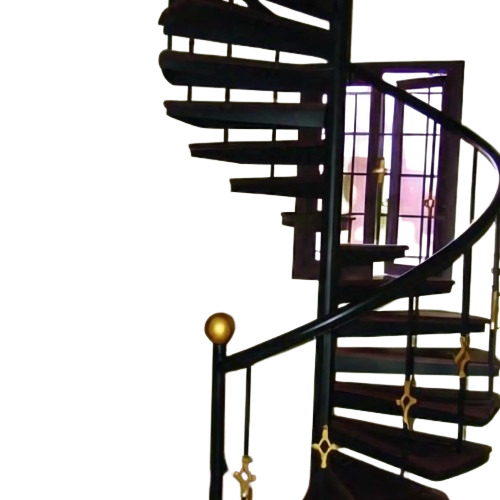 Cast Iron Spiral Staircase