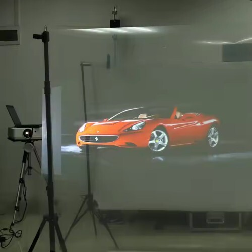 Transparent Holographic Film