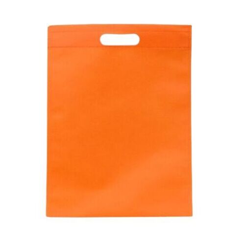 D Cut Plain Non Woven Bag - Color: Any Color