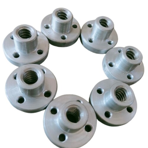 Flange Coupling - Color: Silver