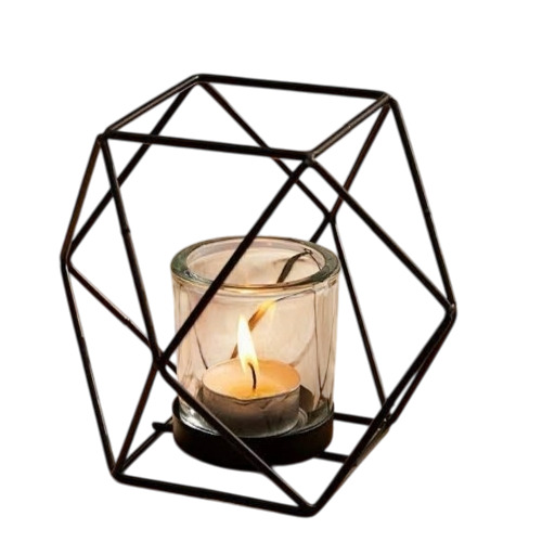 Iron T Light Holder