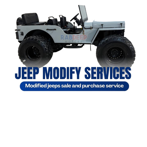 Modified Four Wheeler Jeep