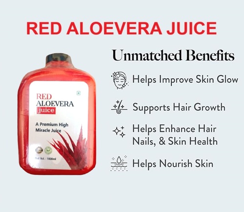 RED ALOEVERA JUICE 1000 ML