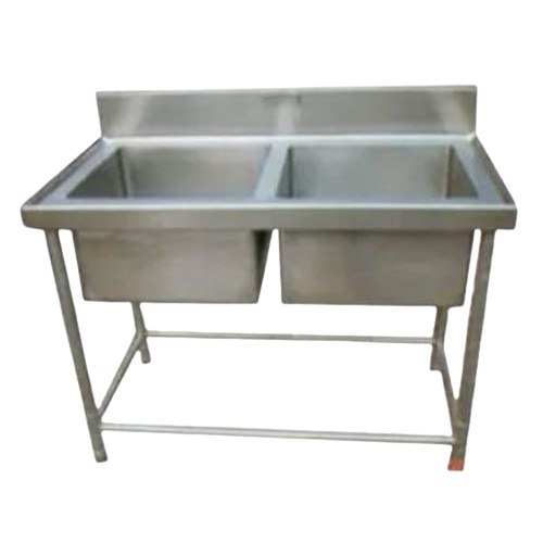 Commercial Two Bowl Sink