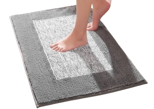 Designer Bath Mats - Back Material: Anti-Slip Pvc Dots