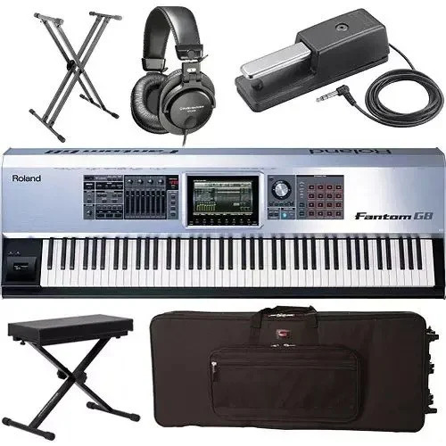 Roland Fantom-G8 Music Workstation Keyboard Live Synthesizer - Application: Concert