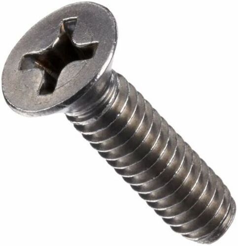 Stainless Steel Machine Screw - Color: Silver