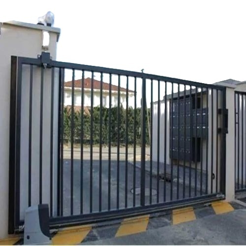 Steel Paint Coated Motorized Sliding Gate