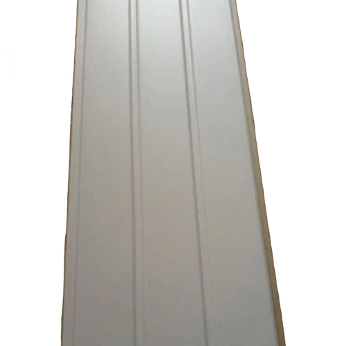 Plain Wpc Wall Panel - WPC White | Heavy Duty Smooth Plain Finish Interlocking System