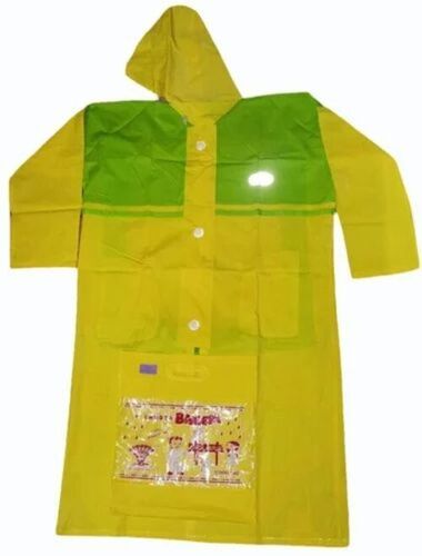 Printed Kids Pvc Raincoat