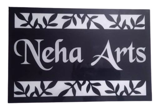 Rectangular Acrylic Name Plate