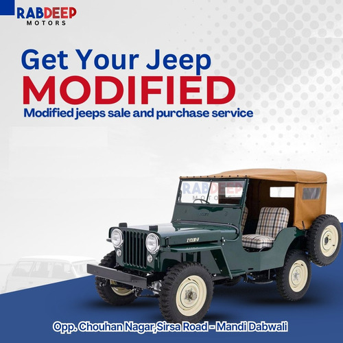 Modified Jeep Vehicle