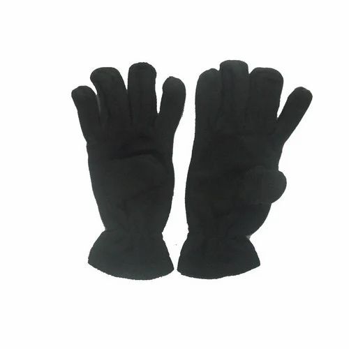 Military Wool Glove - Color: Black