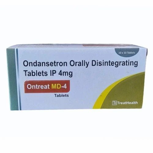 Ondensetron Tablet - Box Packaging, Tablet Form | Origin India, Shelf Life 12 Months, Store In Dry Place