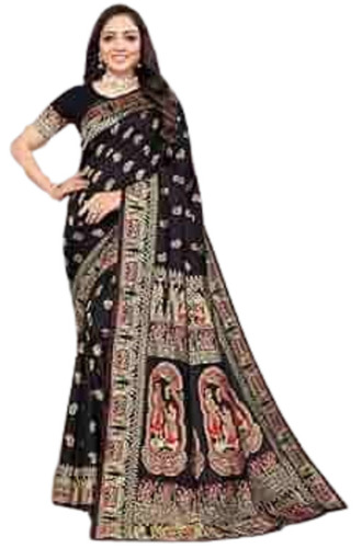 Black Color Saree