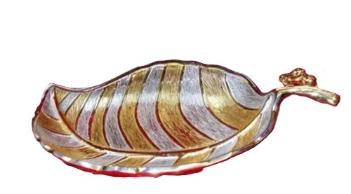 सोने और चांदी से प्लेटेड मिश्रण कटोरा