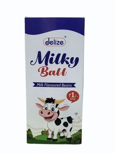 White Milky Round Chocolate Balls