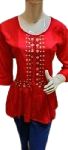 Red Fancy Kurti