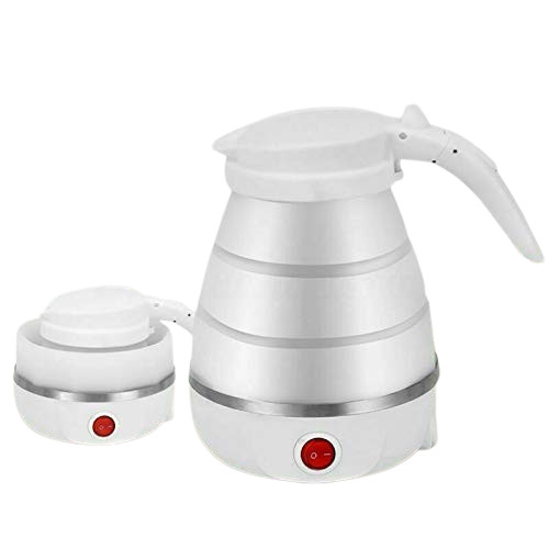 Amzy Travel Folding Electric Kettle - Capacity: 600 Milliliter (Ml)