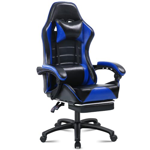 Gaming Chair - Good Quality, Durable Design | Standard Size, Black Color, Long Lasting with Armrest for Ultimate Comfort in Home Furniture