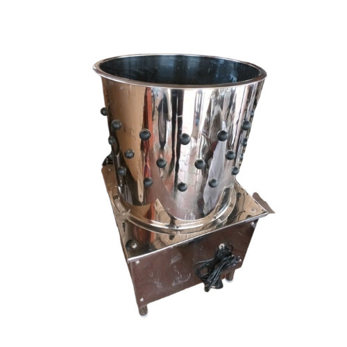 Semi Automatic Chicken Feather Cleaning Machine