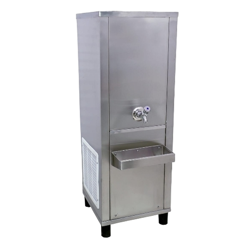 Ss Water Cooler 30 L - Steel, Standard Size, Silver | Durable, Industrial Use, New Condition