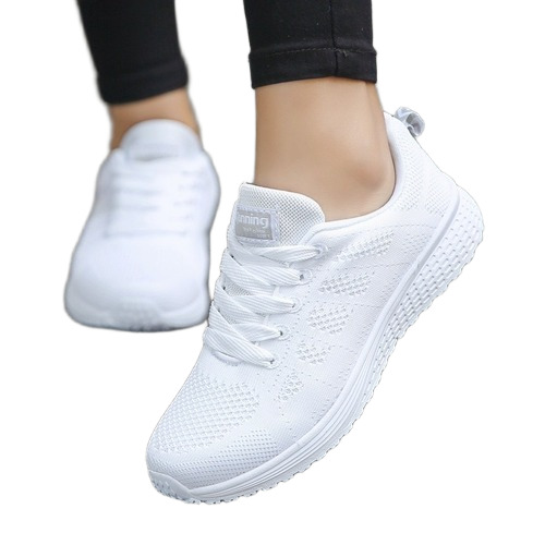 White Ladies Shoes - Color: Allo