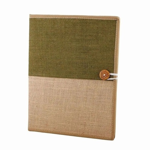 Jute File Folders - Pattern: Plain