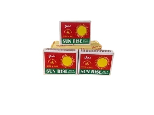 Sun Rise Match Box - Box Size: 47X35X11(96 Slim Size)