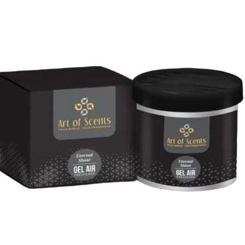 Art Of Scents Eternal Shine Car Gel Air Freshener - Dimension (L*W*H): 10*10 Centimeter (Cm)