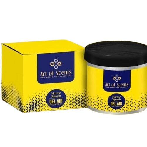 Art Of Scents Marine Squash Car Gel Air Freshener - Dimension (L*W*H): 10*10 Centimeter (Cm)