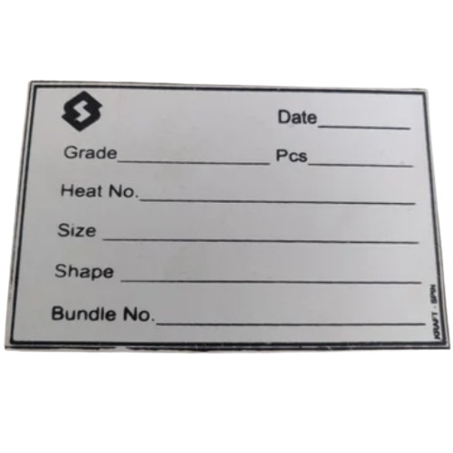 Hard Pvc Printed Label