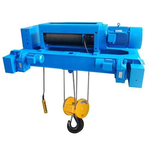 Industrial Electric Hoist - Color: Blue