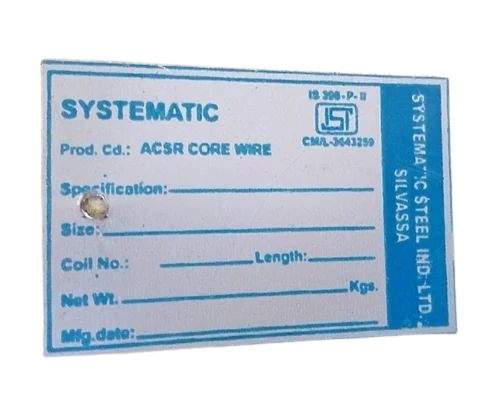 Metal Machine Tag