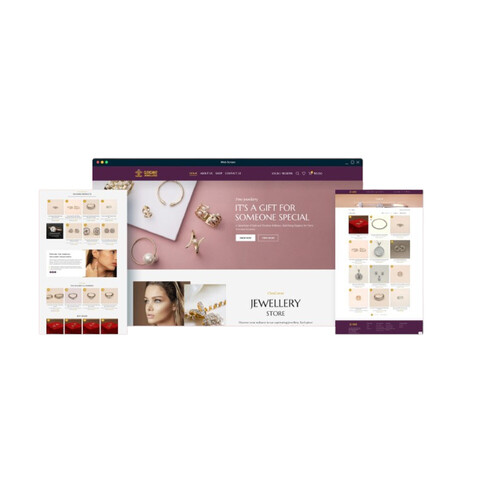 On Line Fashion And Jewelry Website Designing Service