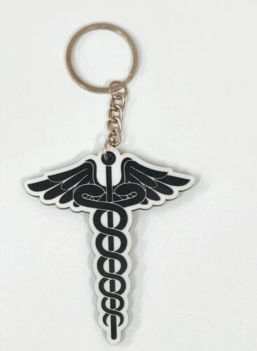 Sublimation Mdf Keychain - Color: Multi Color