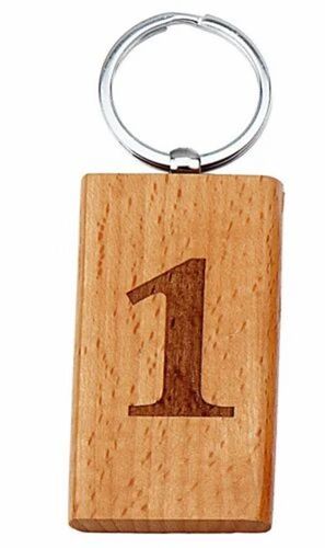 Wooden Keychain