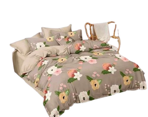 Book Fold Packing Printed Bed Sheet