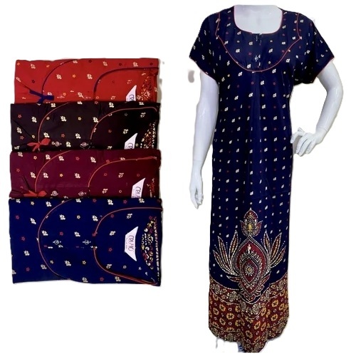Gujari Print Nighty 