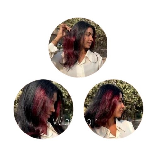 Clip Hair Extension - Color: Black And Brown